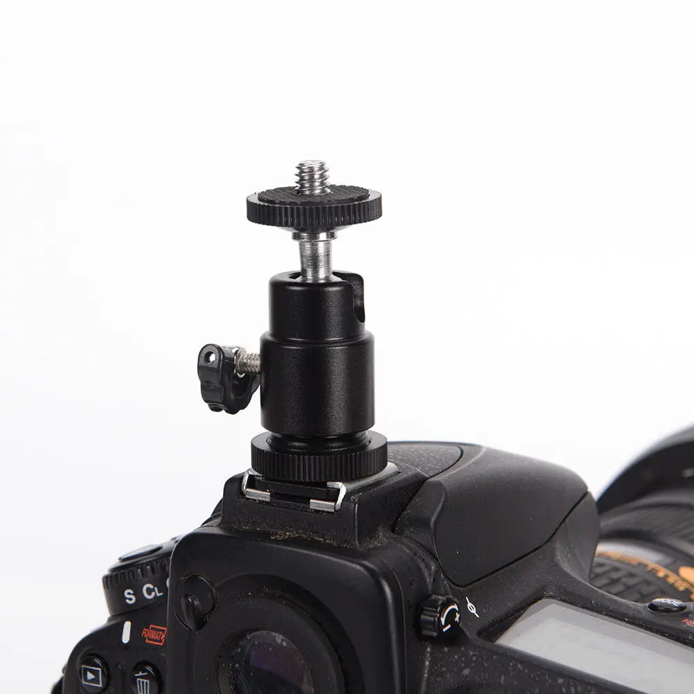 Для Камера штатив светодиодный светильник с кронштейном для вспышки Держатель 1/4
