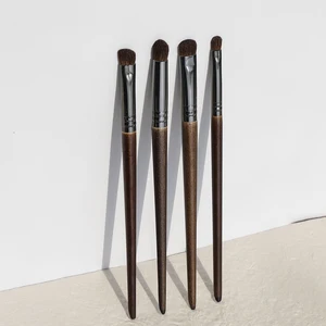 Набор кистей для макияжа OVW, 4 шт., кисти для макияжа глаз, для растушевки теней, кисть из конского волоса бровей, косметические инструменты