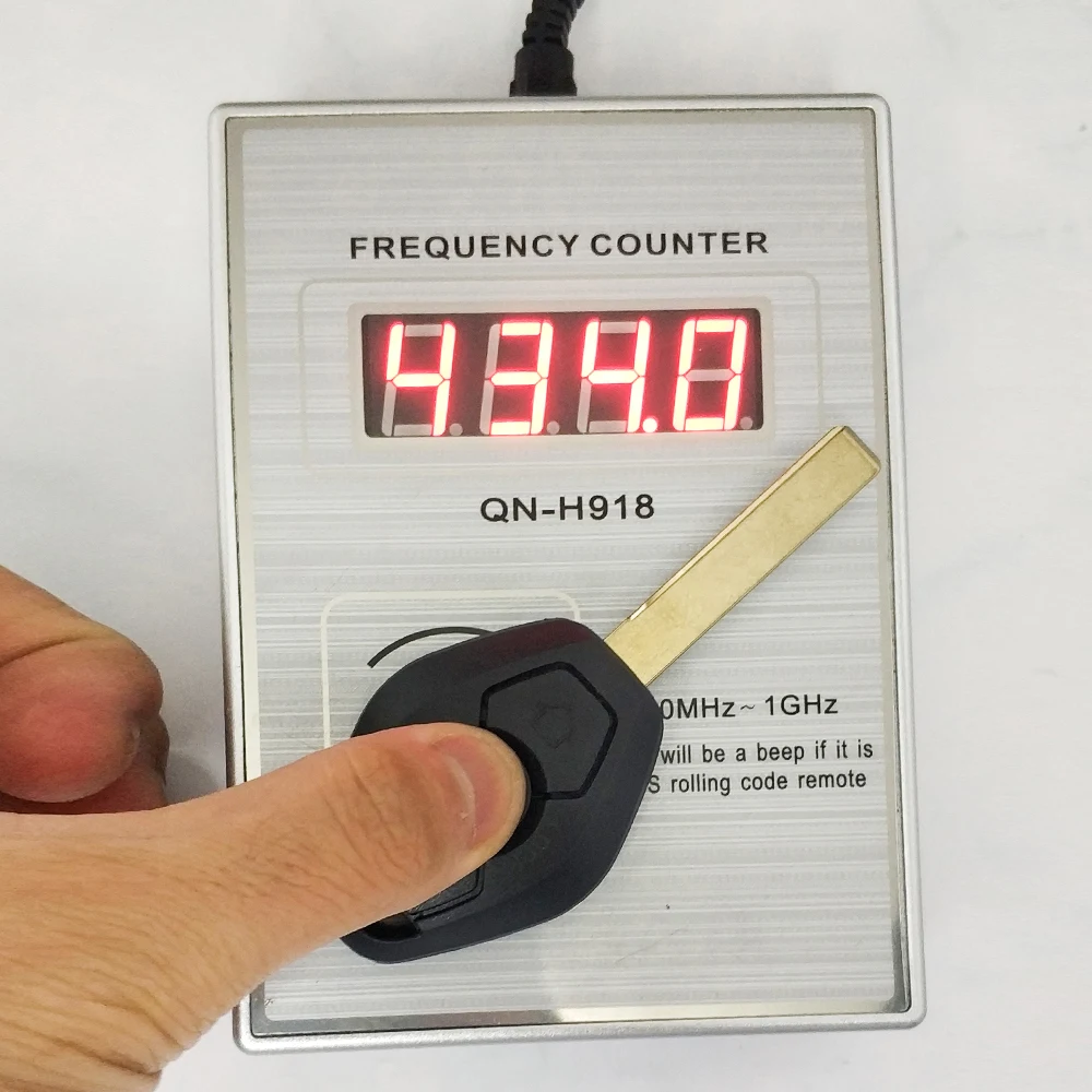 KEYECU EWS перезаряжаемая батарея 3 кнопки дистанционный ключ брелок 433 МГц с чипом ID44