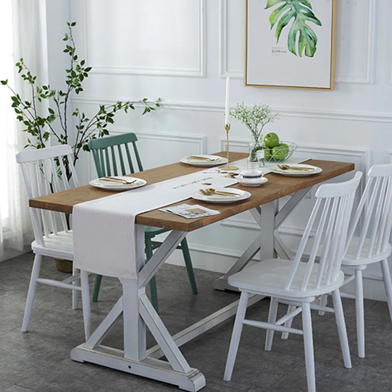 DEFU настольная дорожка модная простая Современная скатерть водонепроницаемая