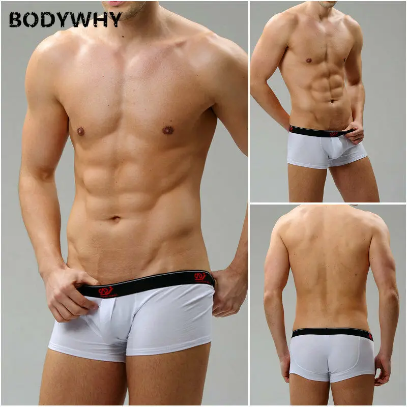 Сексуальные шорты, нижнее белье, мужские драпировочные U-образные хлопковые трусы с низкой посадкой для мужчин от AliExpress RU&CIS NEW