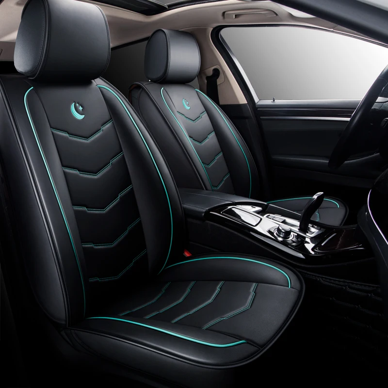 HeXinYan bir adet deri evrensel araba koltuğu kaplaması için Chevrolet tüm modeller cruze captiva lacetti lanos kıvılcım sonic oto accessor
