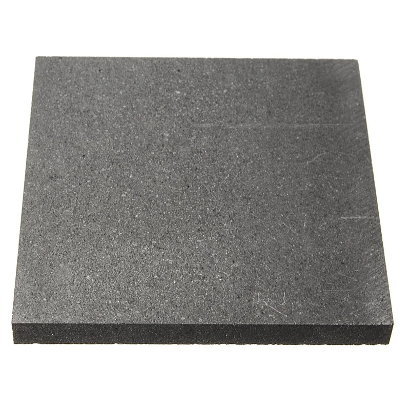 

100*100*10mm 99.9%Pure Graphite Block Electrode Rectangle Plate