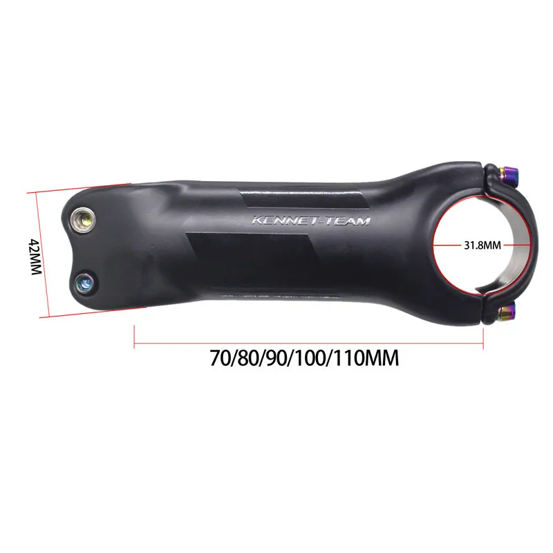 Стержень руля горного и шоссейного велосипеда из углеродного волокна 6 градусов