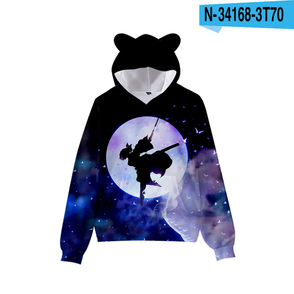 

Unisex Hoodie Sweatshirt Pullover Japanese Anime Clothing Jacket Top Demon Slayer Kimetsu No Yaiba Cosplay Hoodies