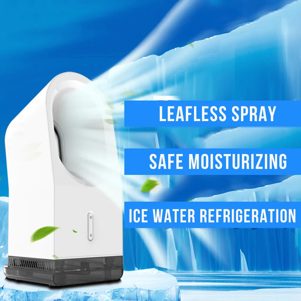 Настольный вентилятор для умного дома охлаждающий с ночным светильник Том