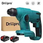 Аккумуляторная ударная дрель 388vf, аккумуляторная ударная дрель-перфоратор 19800Amh 2xLi, для аккумулятора Makita 18 в