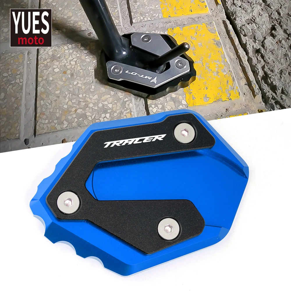 

Motorcycle Accessories Kickstand Plate Side Stand Pad Enlarger For Yamaha TRACER 700 GT 700GT 2014-2021