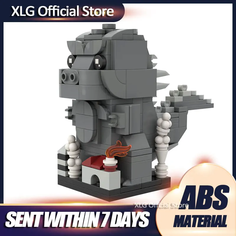 

Динозавр MOC, брикheadz, строительные блоки, коллекция научной фантастики, серия фильмов, сцена, игрушки для детей, подарки для детей