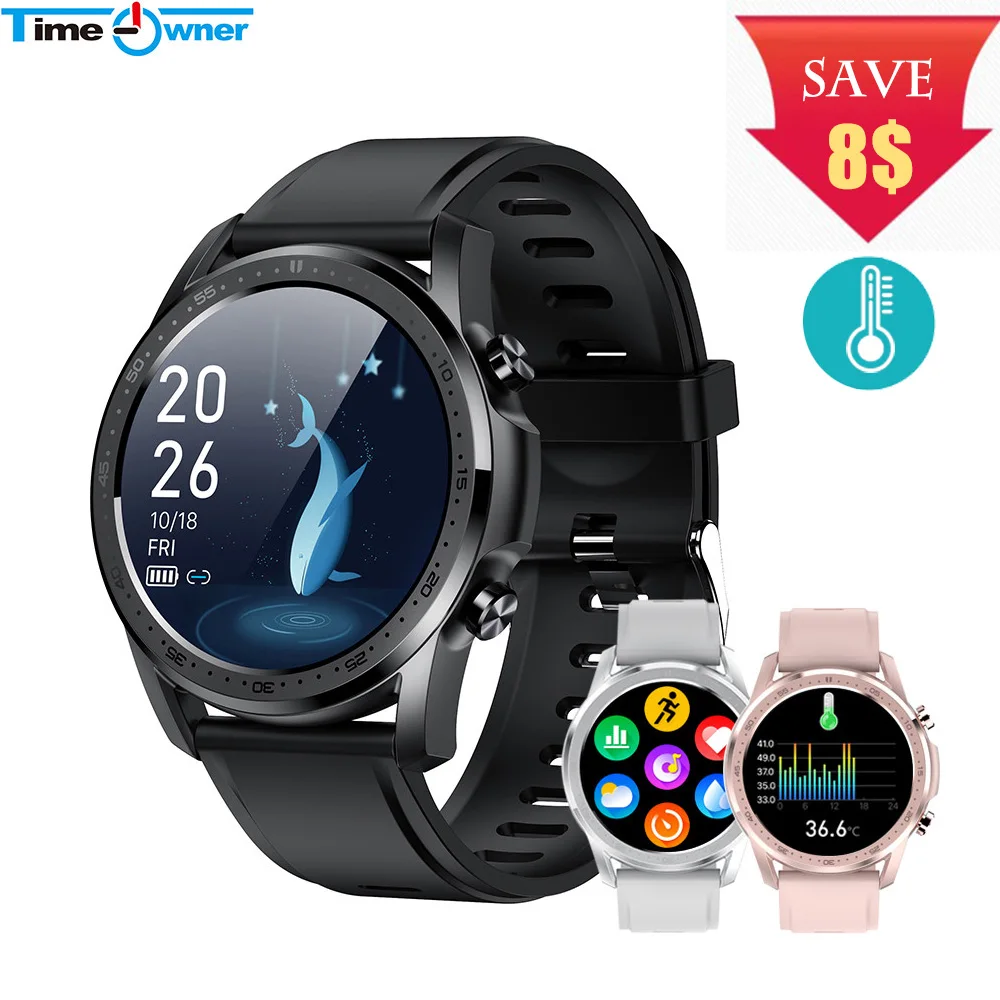 Умные часы Youth2 с датчиком температуры тела умные спортивные Bluetooth фитнес трекер