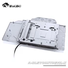 BYKSKI GPU водный блок использование для Dataland Power Color 5700XT Красный Дьяволдракон поддержка A-RGBRGB полное покрытие медный радиаторный блок