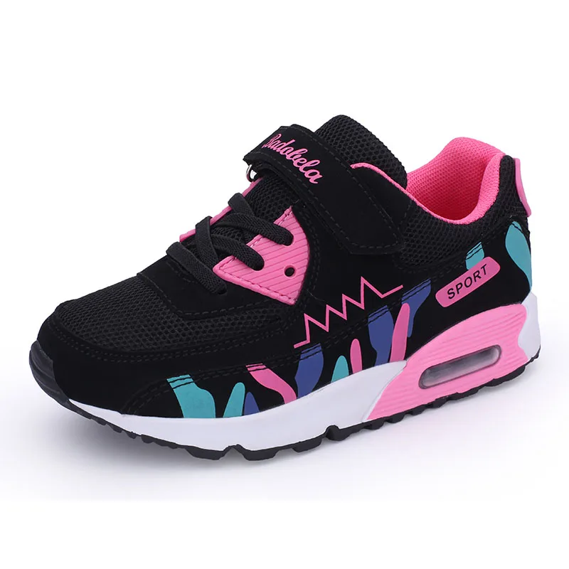 

Summer Girls Sneakers For Children Casual Shoes Kids Sneakers Girls Shoees Cushion Sport Running Breathable Mesh tenis infantil