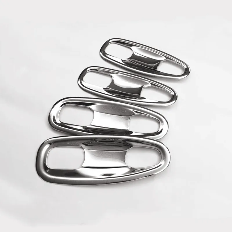 

For Toyota Land Cruiser Prado FJ150 Accessories 2010-2018 ABS Chrome Inside Car Door protector handle Bowl Cover Trim Sticker