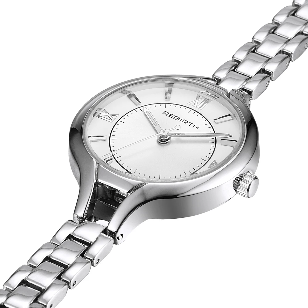 Часы наручные женские из нержавеющей стали роскошные повседневные