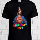 Футболка унисекс с изображением Иисуса на день рождения и Рождество, 2349