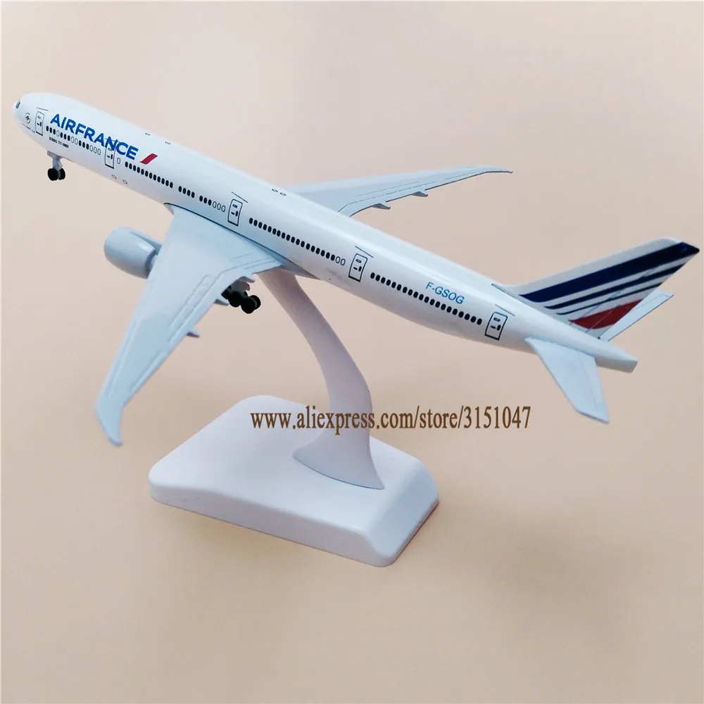 19 см Air France AIRFRANCE Boeing 777 B777 Airlines модель самолета сплав Металл литье под давлением