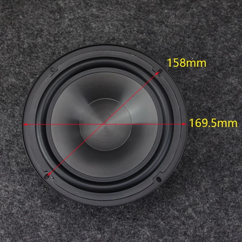 KYYSLB Q 50 Вт 8ohm 6 5 Дюймов Высокая точность Ультра-Тонкий Средний бас динамик