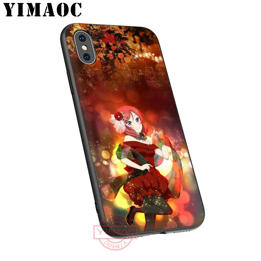 YIMAOC Anime Beauty Love Live Soft Silicone Case Cover for Apple iPhone 5 5S SE 6 6S 7 8 Plus X XS XR 11 Pro Max Back Shell | Мобильные