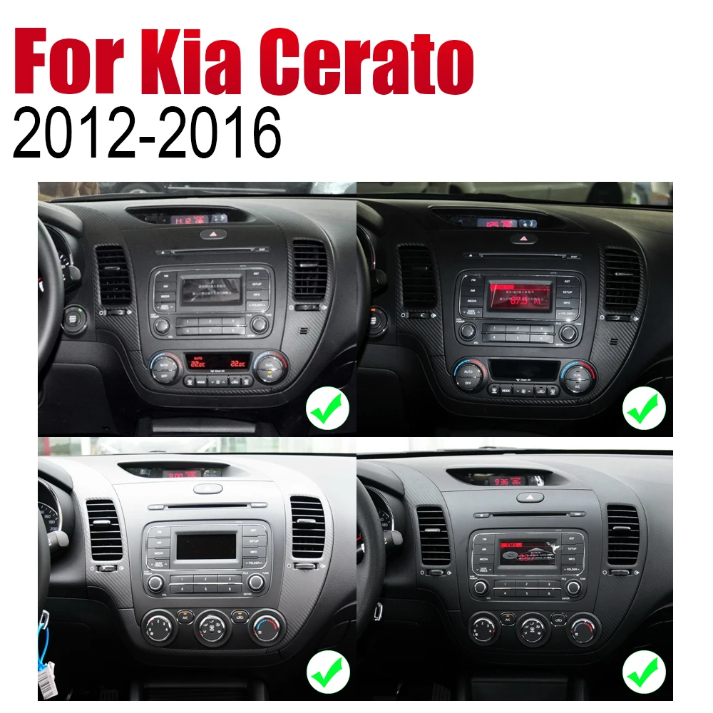 ZaiXi Авто Радио 2 Din Автомобильный dvd плеер на основе Android для кіа Cerato Форте K3 2012 ~ 2016