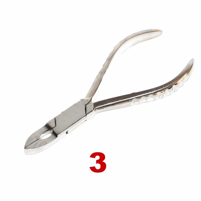 Серебряный Пирсинг из нержавеющей стали инструмент для перегородка ухо языка