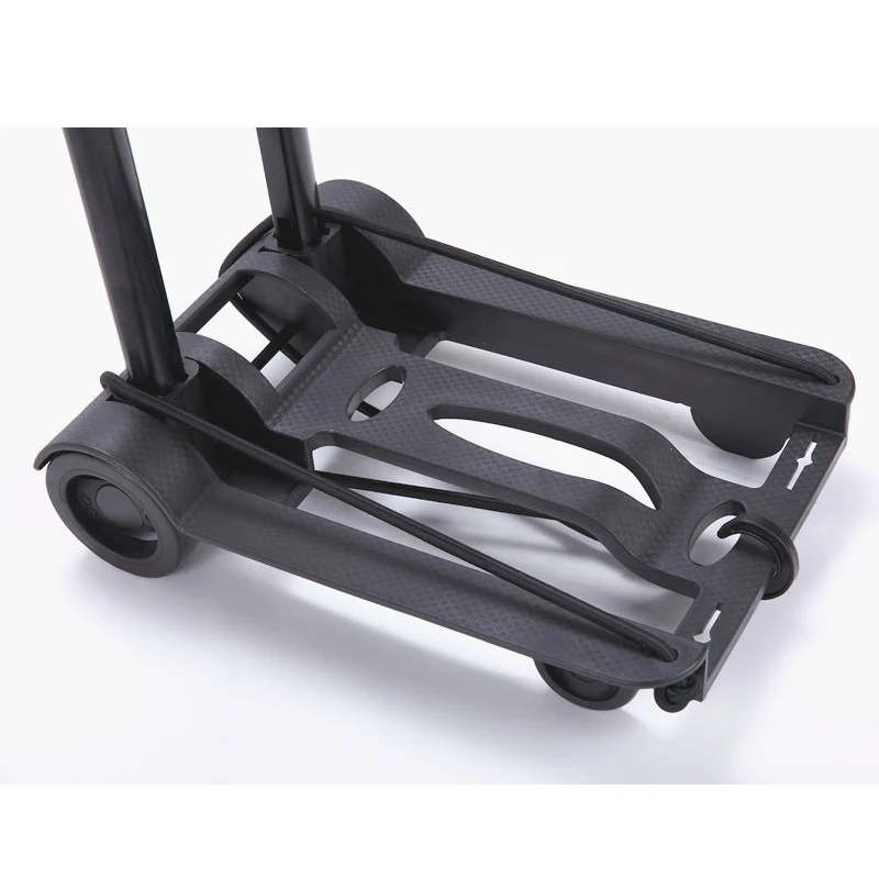 HMUNII Portable Travel Accessories Aluminum Alloy Trailer Car Folding Luggage Cart Shopping Trolley Trunk | Багаж и сумки