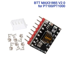 BIGTREETECH BTT MAX31865 V2.0 PT100 PT1000 2/3/4 Wires RTD Temperature Thermocouple Sensor Amplifier Module 3D Printer Parts
