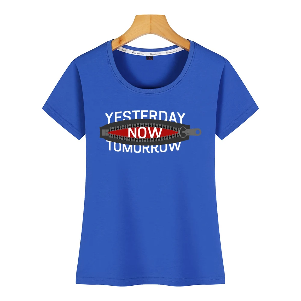 Женская футболка повседневная черная с принтом|Футболки| |