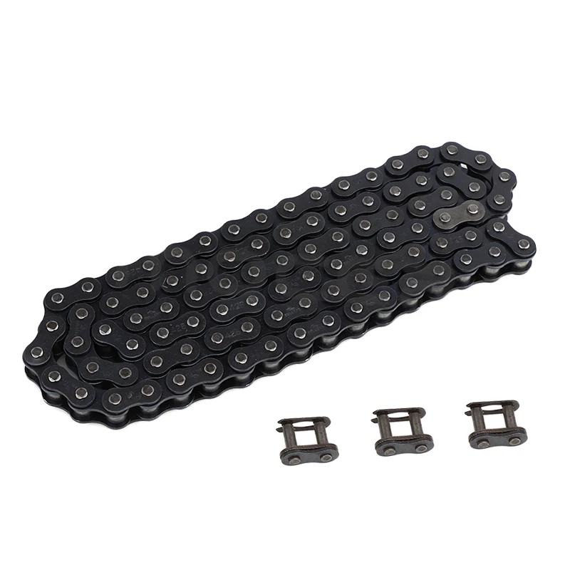 

Motorcycle 428 Black Chain 102L104L/106L/108L/110L/112L/114L/118L/120L/132L/140L Links for 50cc-150cc ATV Quad Pit Dirt Bike