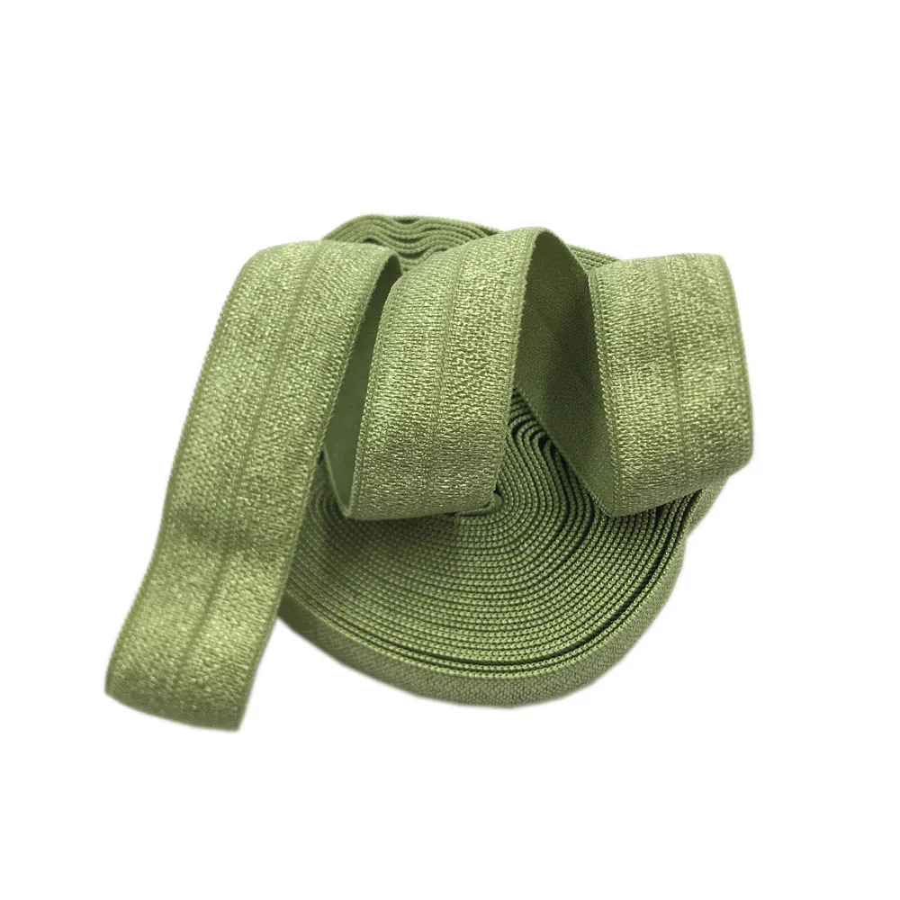 Однотонная многоцветная эластичная лента из спандекса 15 мм | Дом и сад