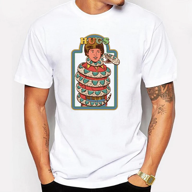 Мужская Уличная Футболка с принтом супернатура сатана футболка let's summon demons