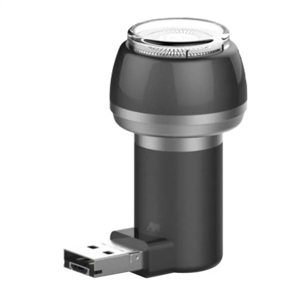 Портативная электрическая бритва Mini USB + Micro Водонепроницаемая для волос на лице с