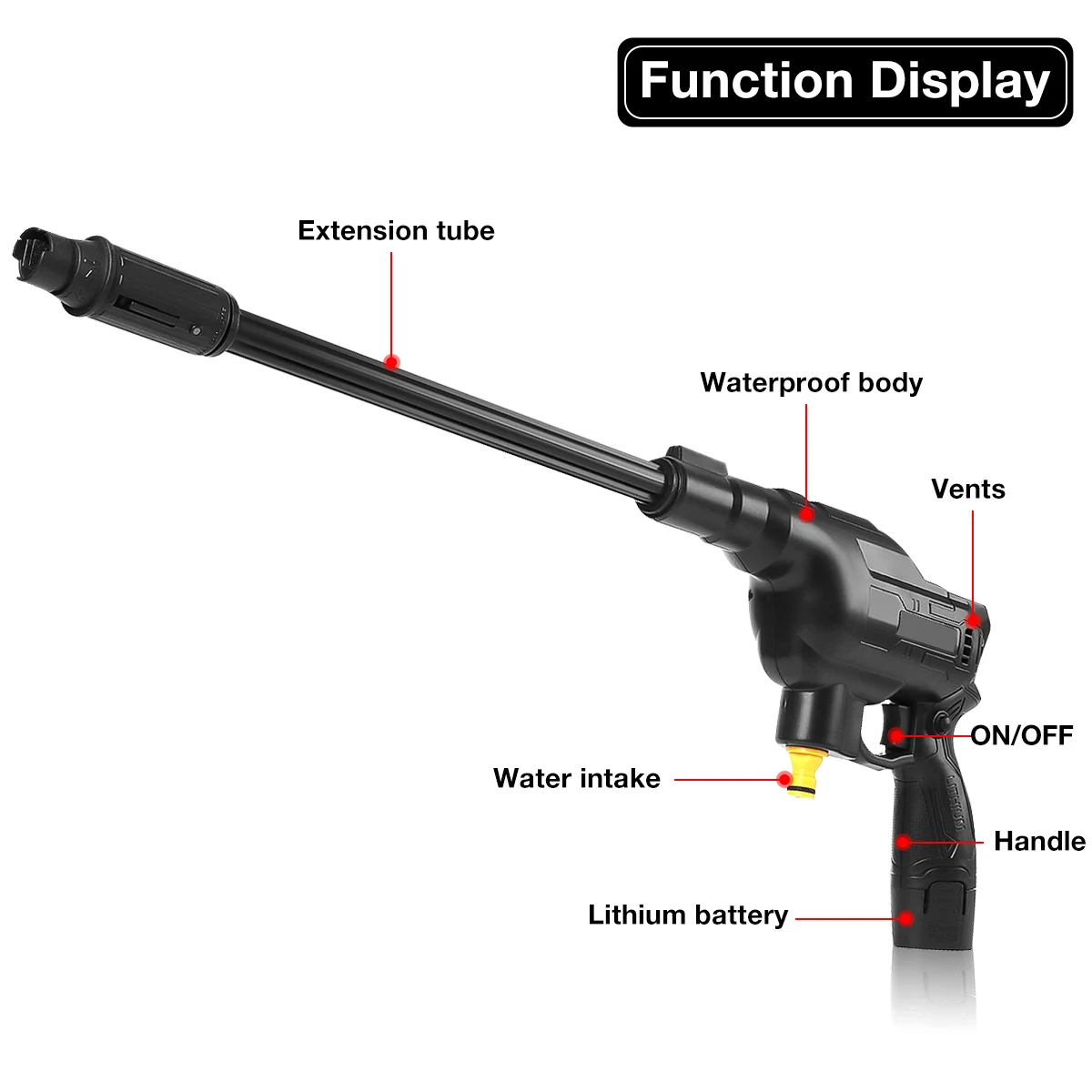 Купить Мойка высокого давления для автомобиля, 1500 Вт, 30 бар