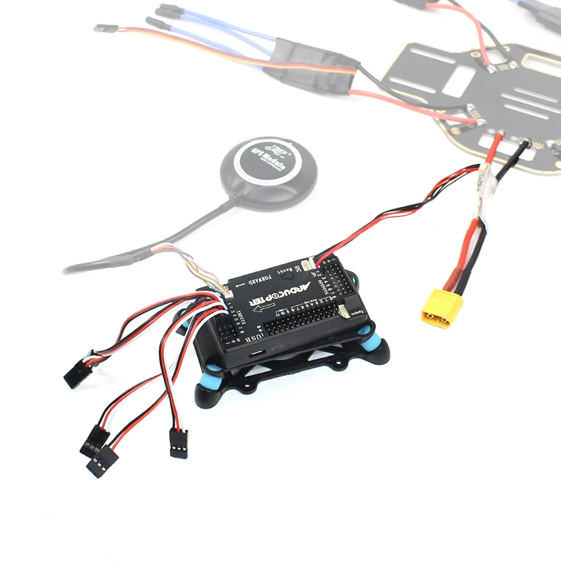 APM 2 8 Мультикоптер Полетный контроллер встроенный компас с силовым модулем