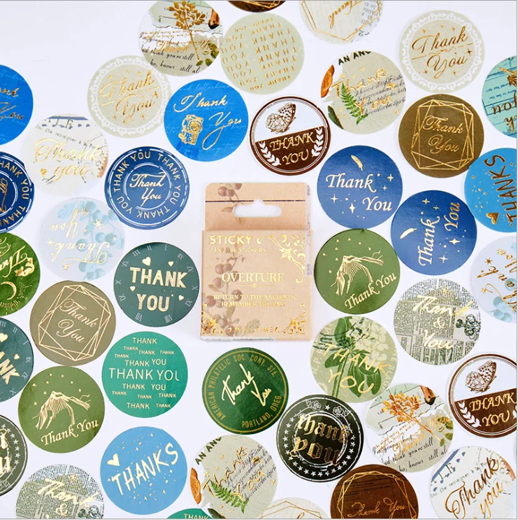 

Flower song decorative sticker(1pack=46pieces)