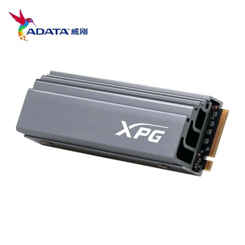 ADATA XPG GAMMIX S70 1 ТБ 2 M.2 2280 PCIe Gen 4 NVMe 7400/6400/s Внутренний твердотельный накопитель SSD |