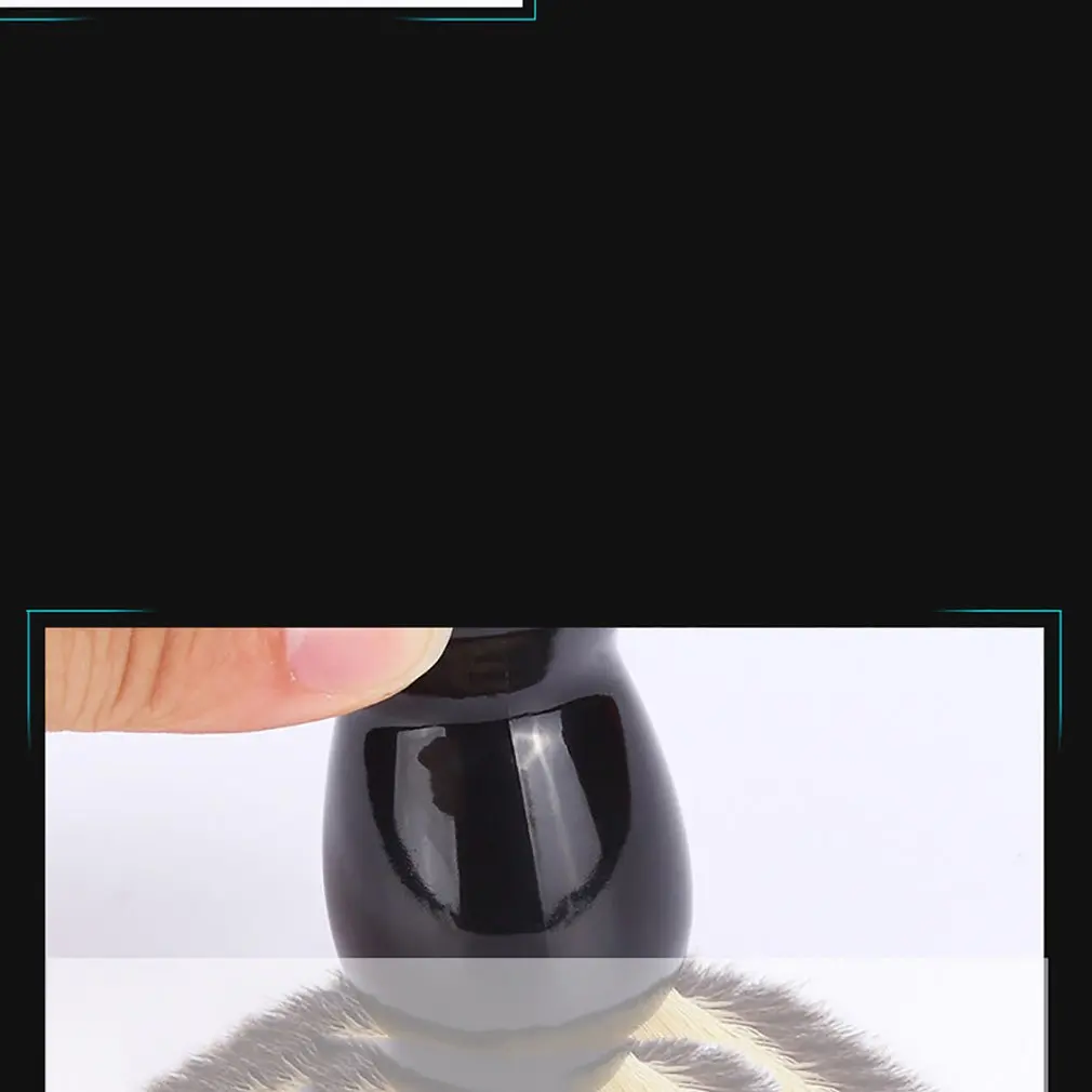 Винтажная кисть + чаша акриловая подставка для капельного бритья бритва 3