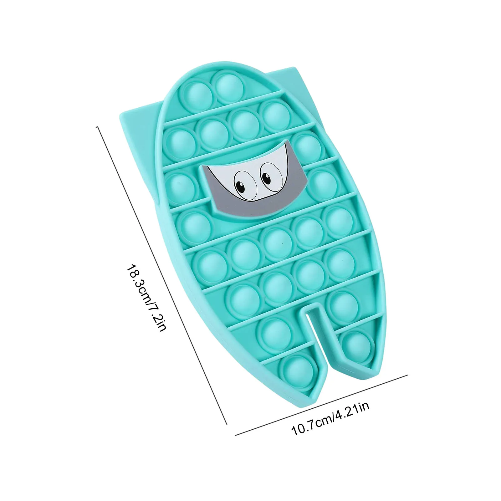 

1Pc Push Pop Bubble Fidget Toy Squeeze Sensory Toys Relieve Pressure Squeeze Sensory Toys For Children Adults