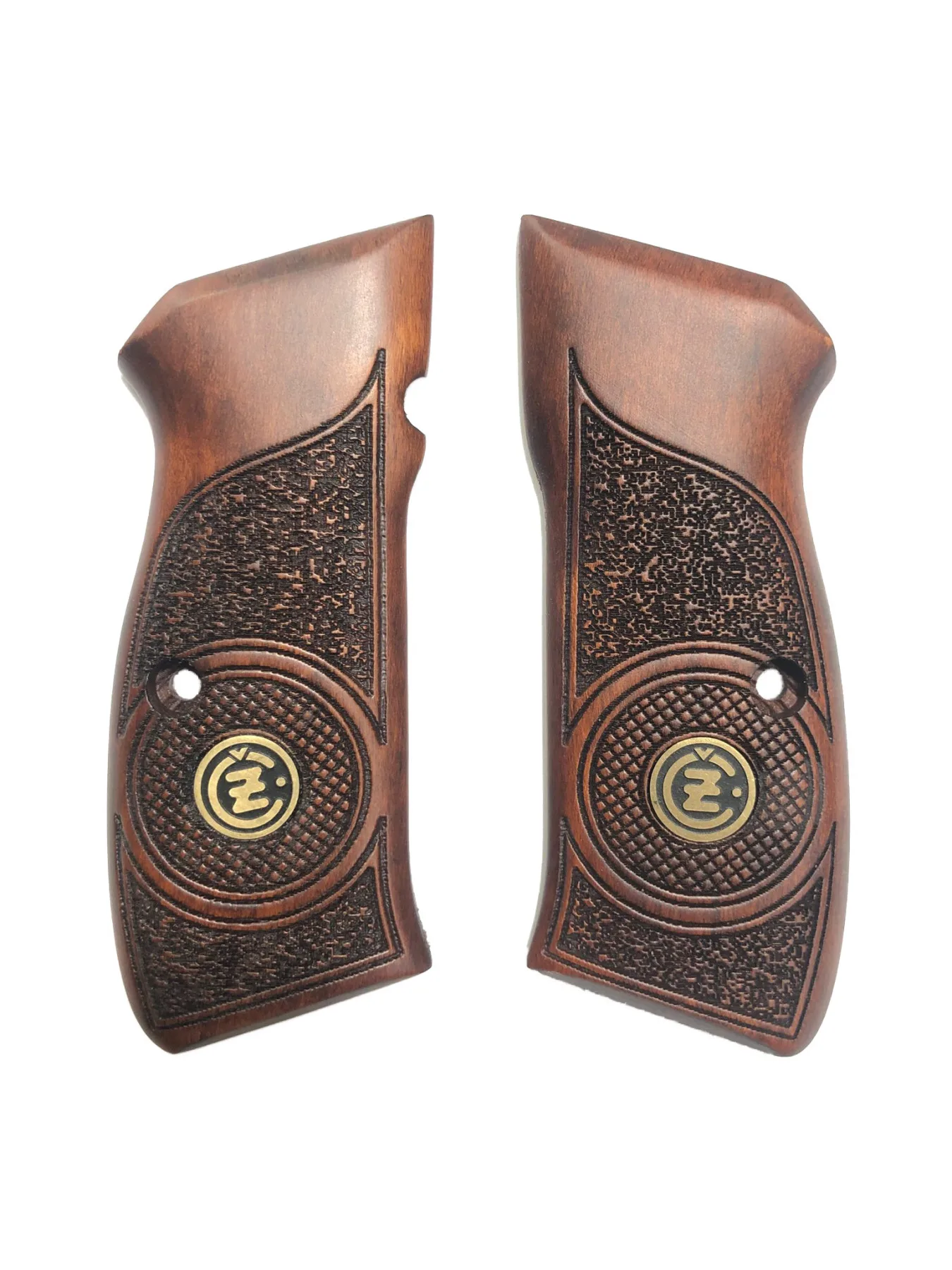 CZ75 совместимый с металлом шаблон лазерной резки деревянный захват|Аксессуары