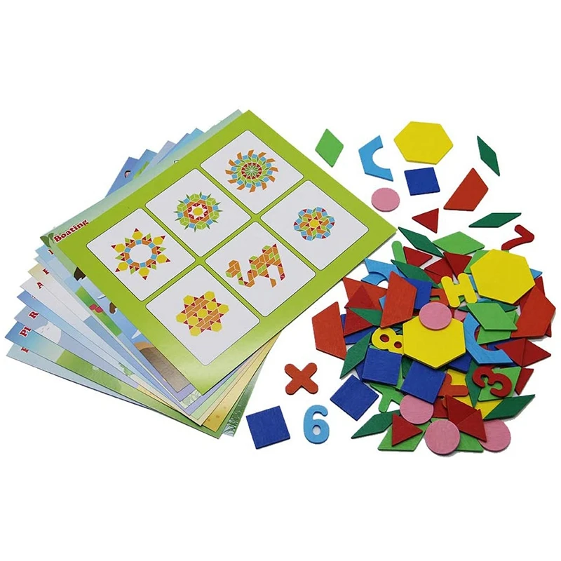 

250PCS Variety Jigsaw Puzzles Children's ligence Development DIY Puzzles Wooden Educational Toys