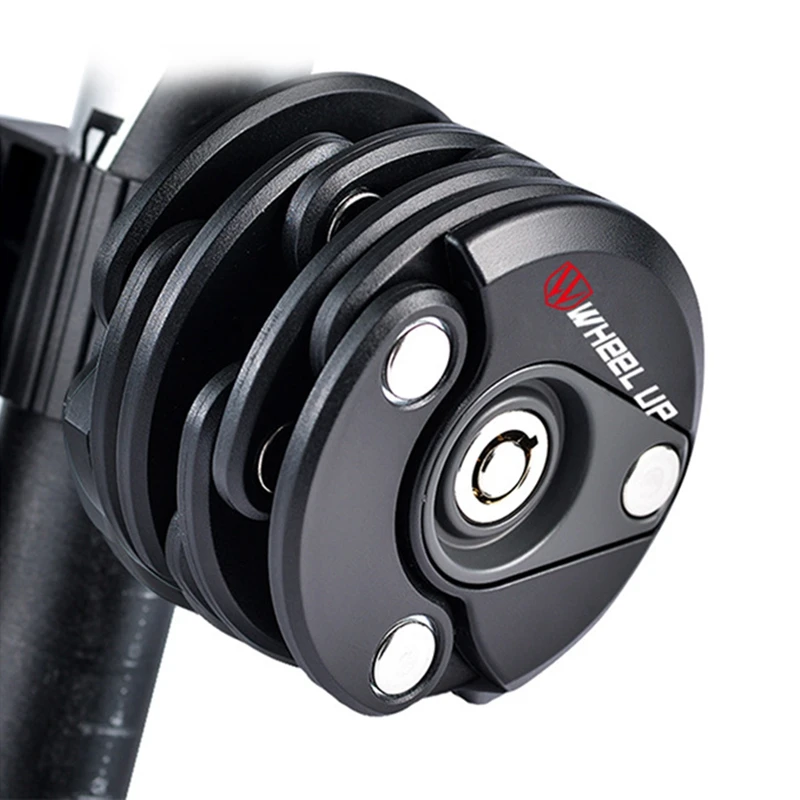 

Wheel Up Bicycle Lock Anti-Theft Chain Hamburg Lock Mountain Bike Bicycle Accessories Electric Car Fixed Folding Lock