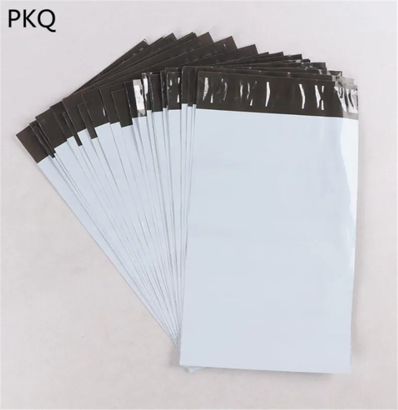 10 шт. белые полиэтиленовые пакеты для доставки|Сумки вещей| |