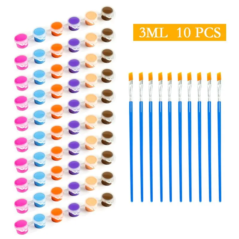 Набор красок из акрила 6/12 цветов | Дом и сад