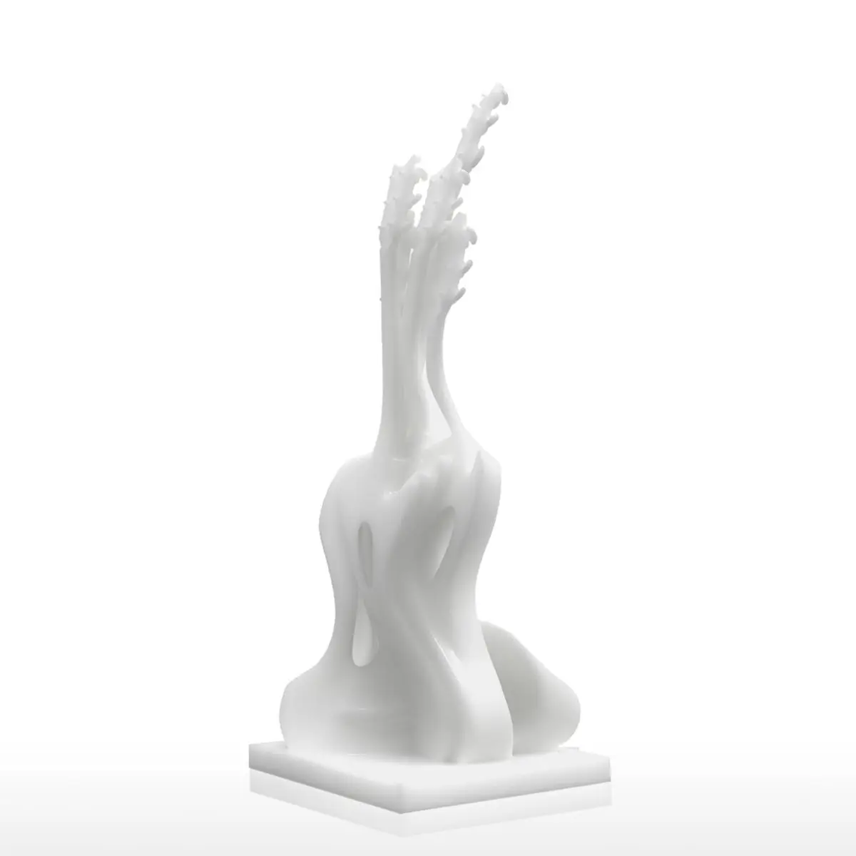 Танцевальная гитара 3D печатная скульптура преувеличенная модель Escultura для