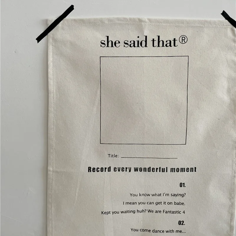 Cutelife скандинавский гобелен из ткани с буквами настенный декоративный салфетка