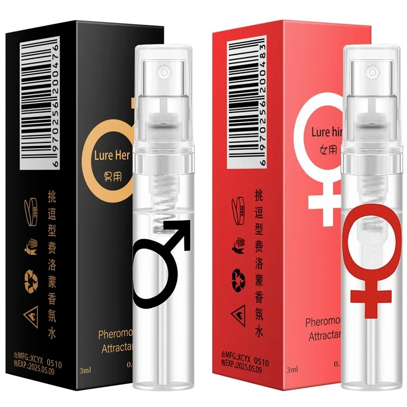 

3ML Pheromone Perfume Women/Men Sex Passion Orgasm Body Emotions Spray Flirt Perfume Attract Water-Based Air Fresher