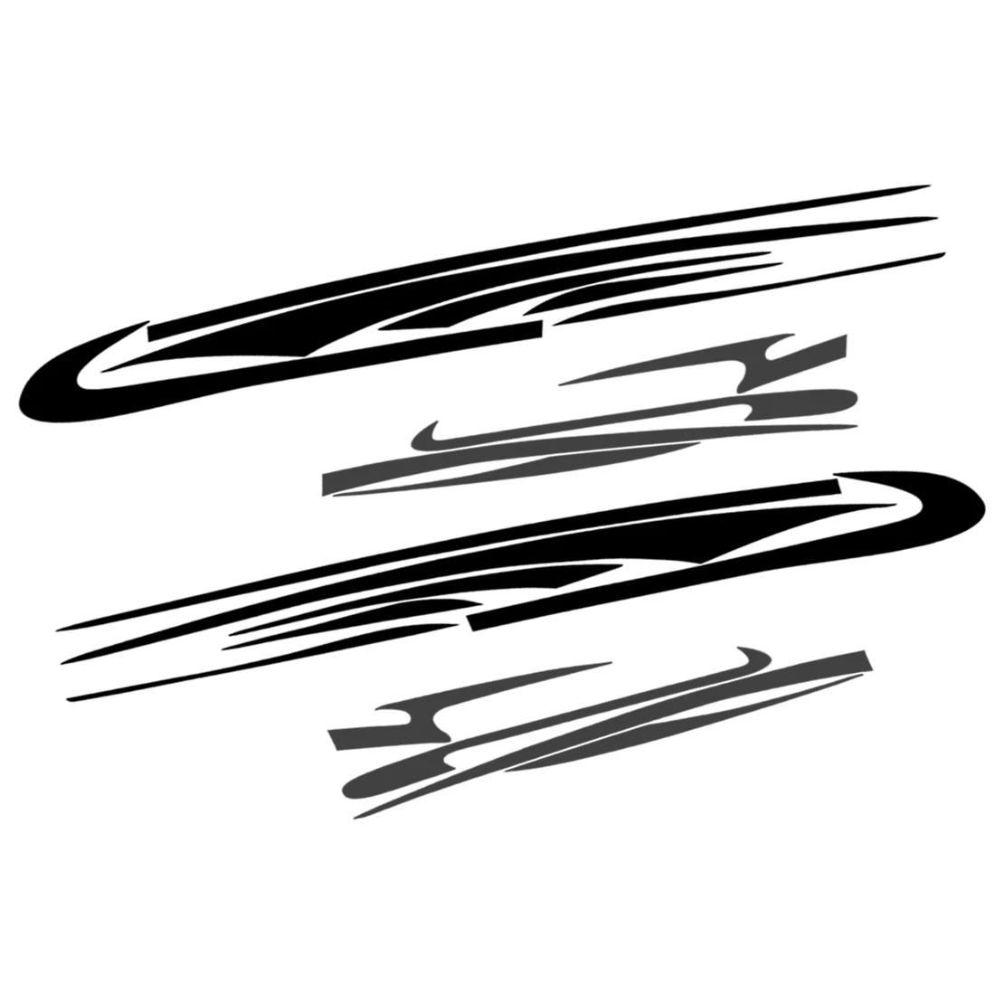 

Vinyl Camper Van Motorhome Side Body Graphic Stripe Decals Sticker Car Styling