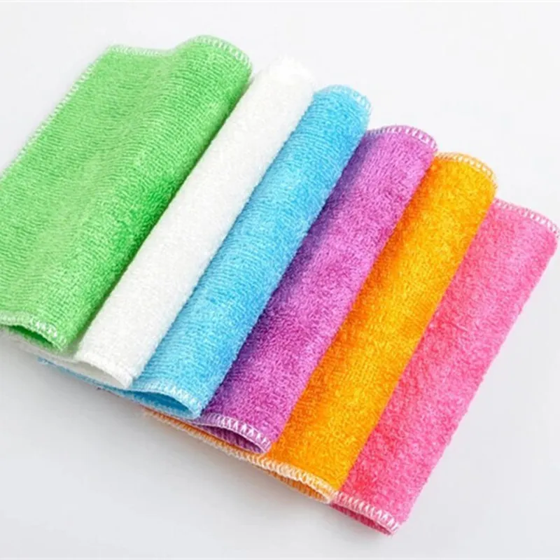 1 шт. тряпка из бамбукового волокна для уборки кухни|Чистящие салфетки| |