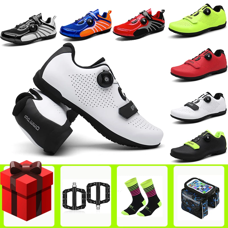 Дорожные велосипедные кроссовки без блокировки для мужчин и женщин|Обувь