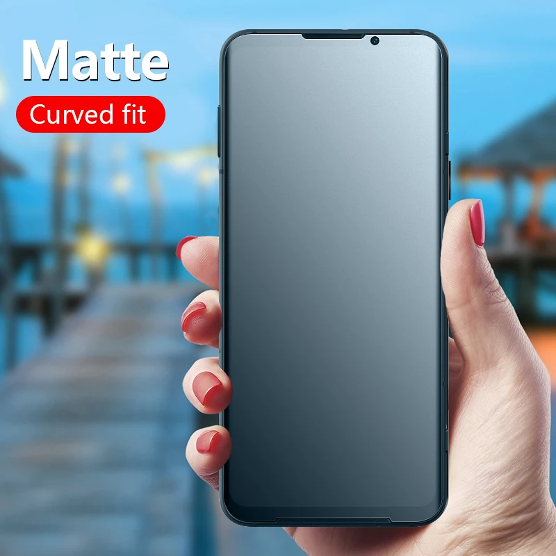 CHYI матовая пленка без отпечатков пальцев для Xiaomi Black Shark 3 pro защита экрана 3d