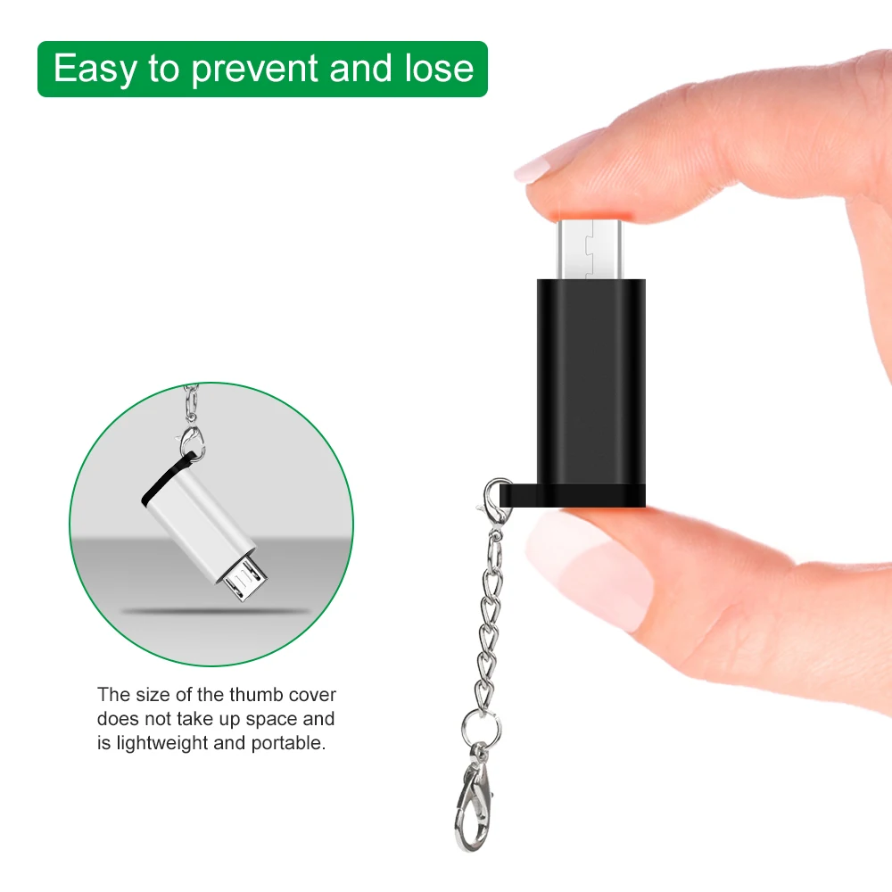 Type C To Micro USB 3.0 Adapter Converter Data Cable For Samsung Huawei xiaomi Sony Phone charge Android With Lanyard Accessorie | Мобильные